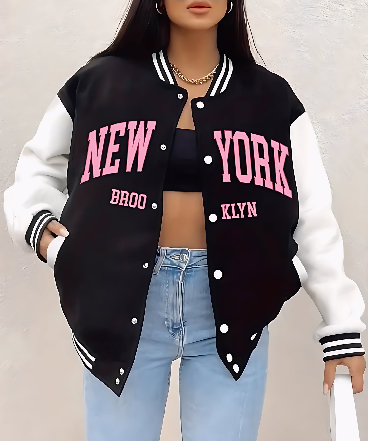 PRINTED BASEBALL JACKETS
