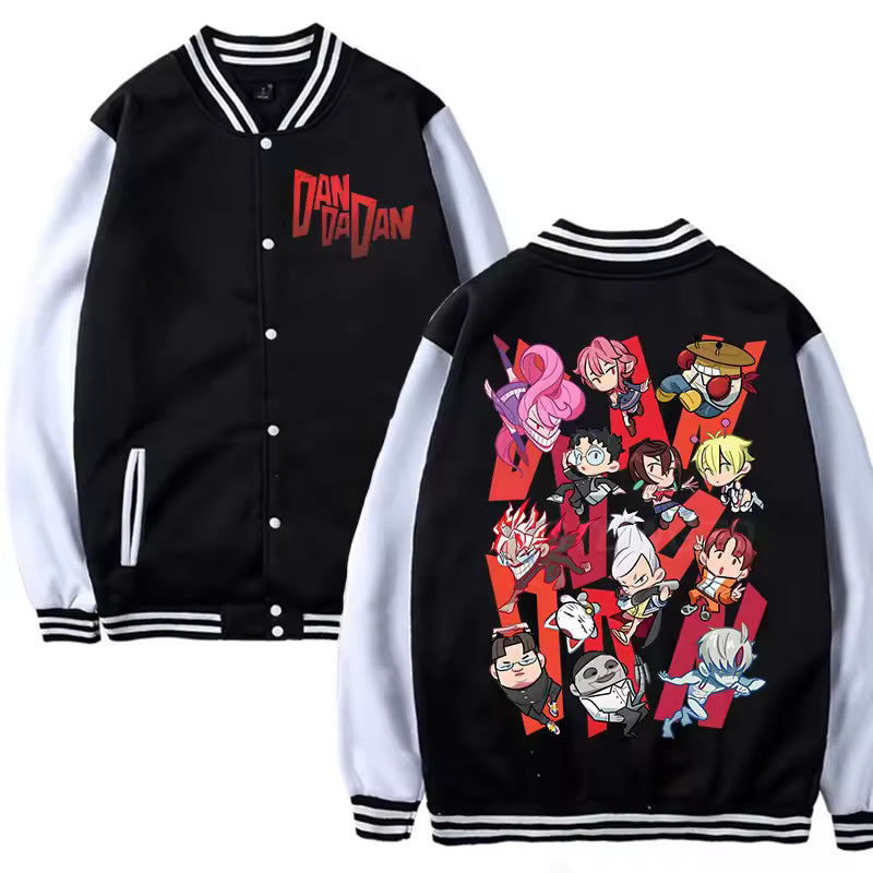 PRINTED BASEBALL JACKET