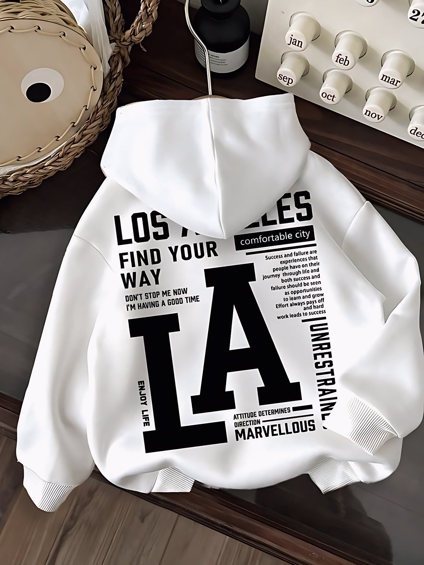 PRINTED HOODIE