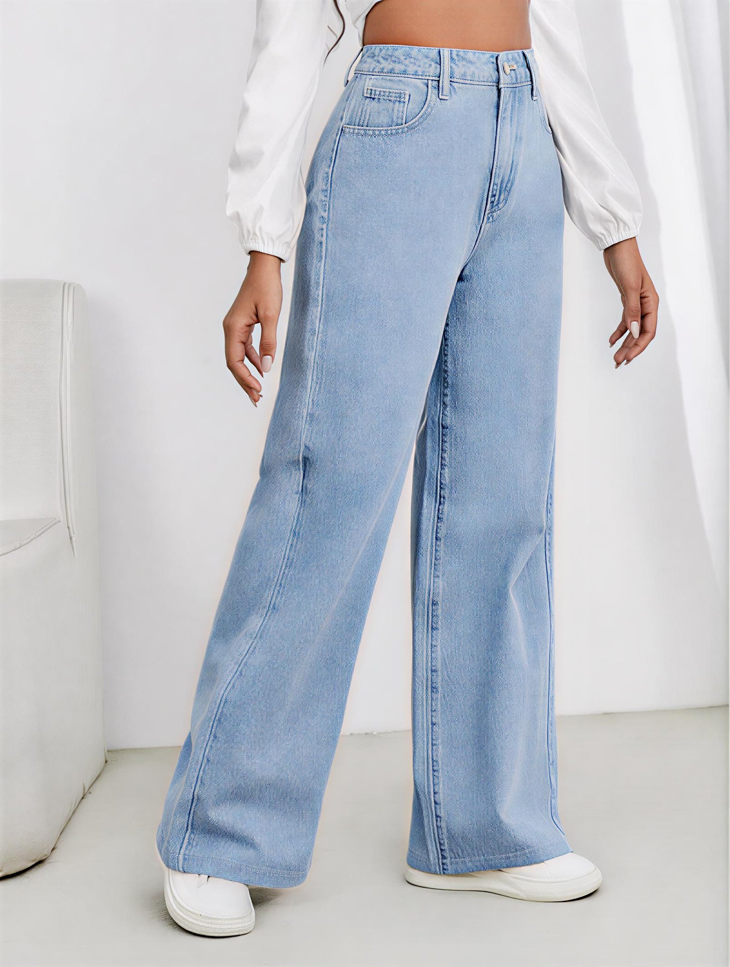 Women Wide Leg Denim jeans