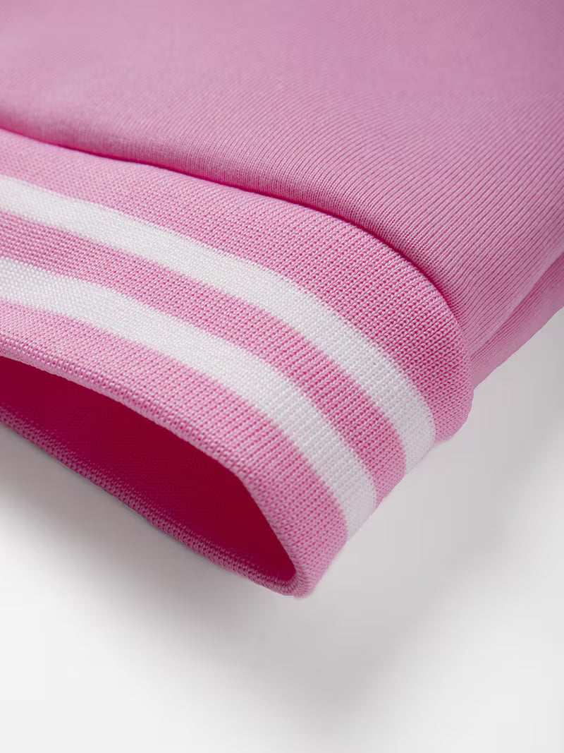 PRINTED BASEBALL JACKET