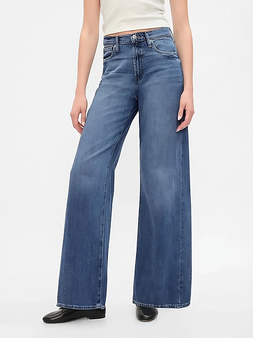 Women Wide Leg Denim jeans