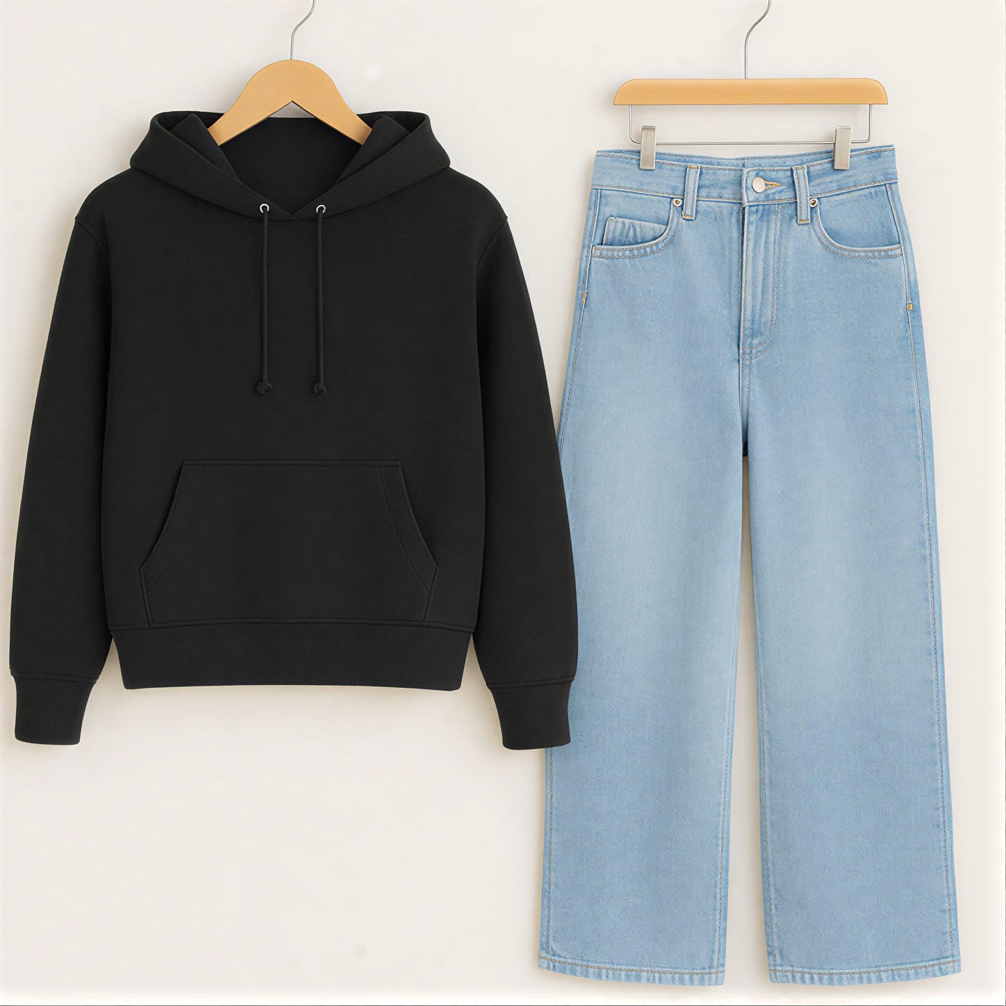 Hoodie with Jeans pant