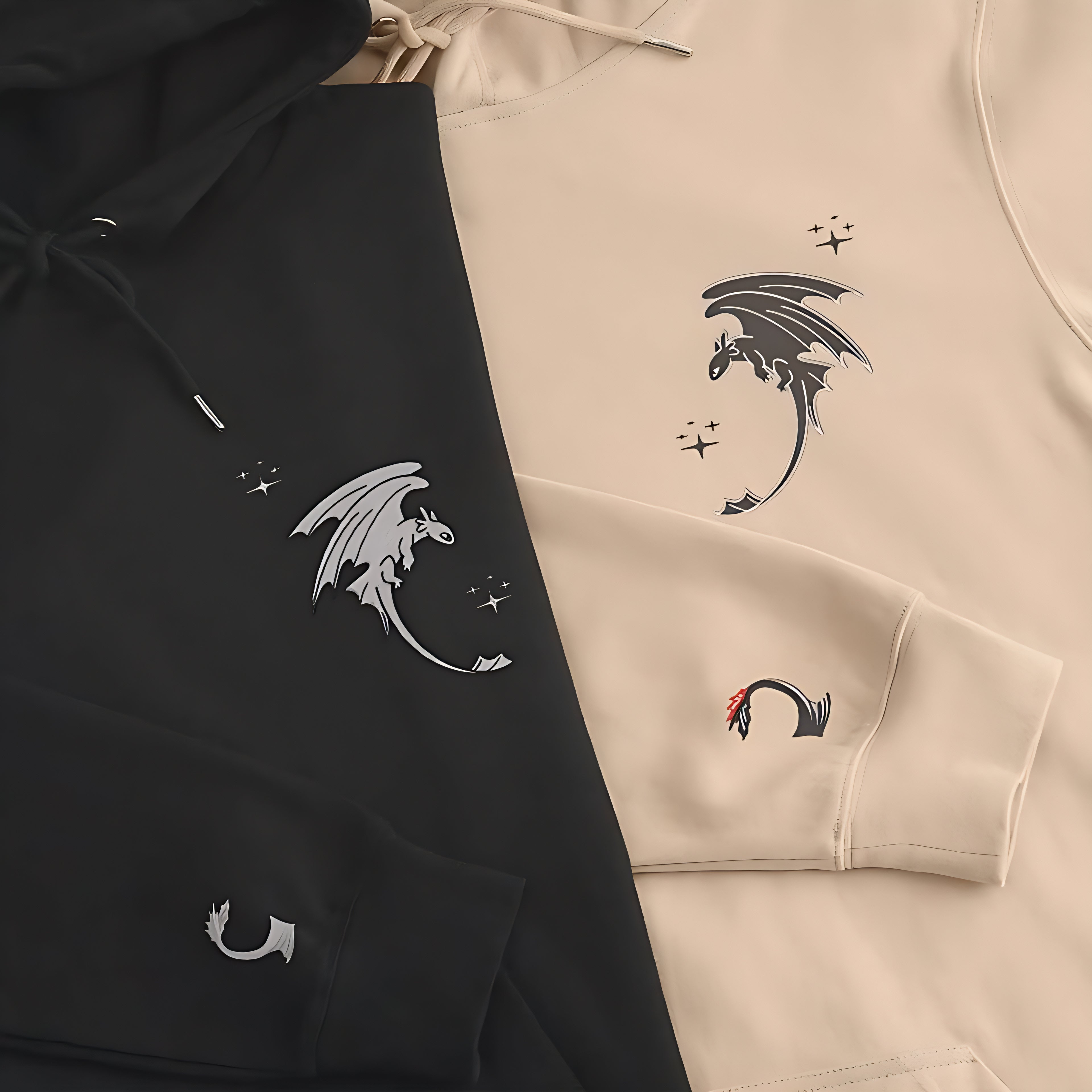 PRINTED COUPLE HOODIE