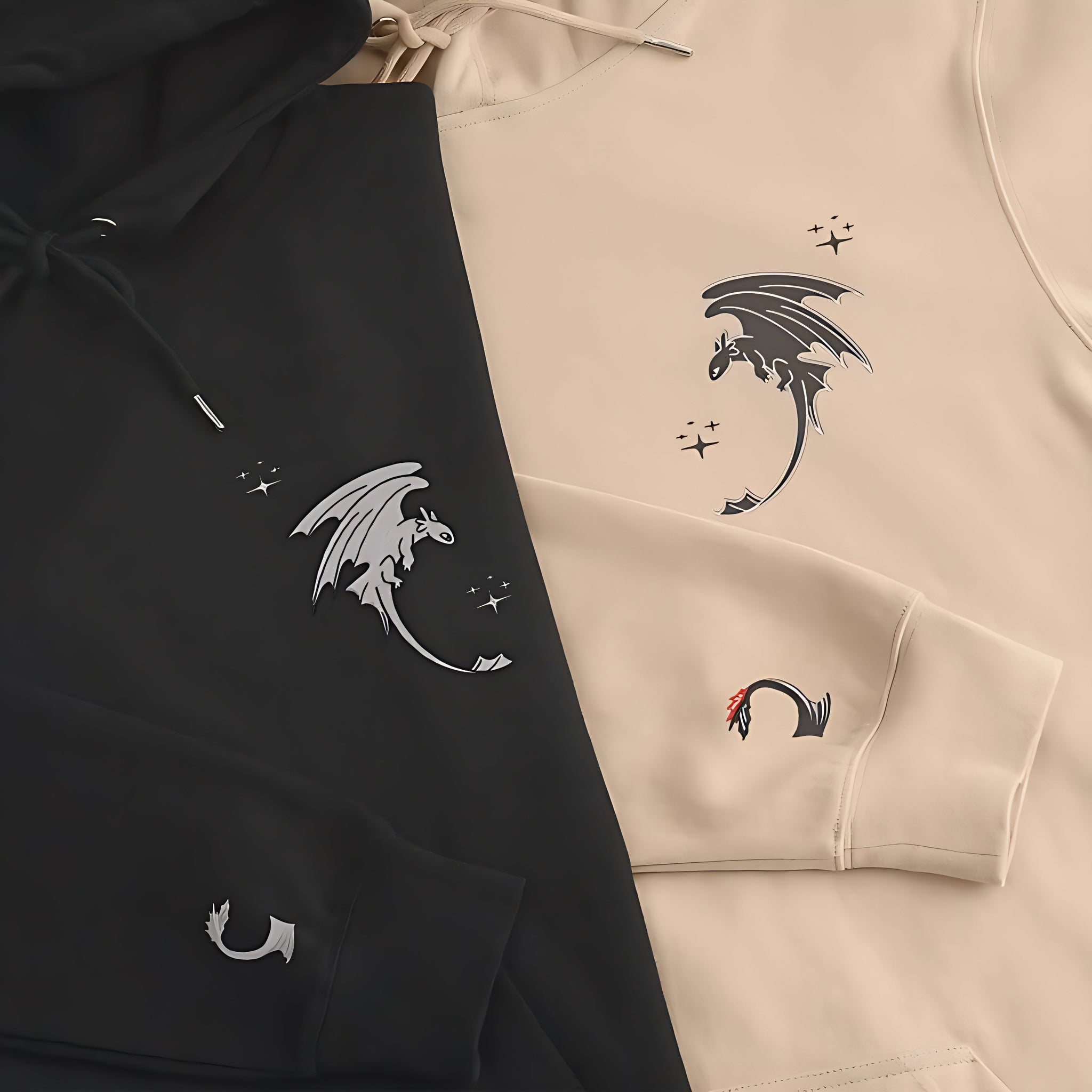 PRINTED COUPLE HOODIE