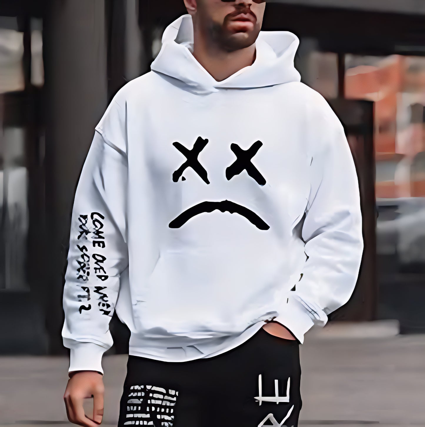 PRINTED HOODIE