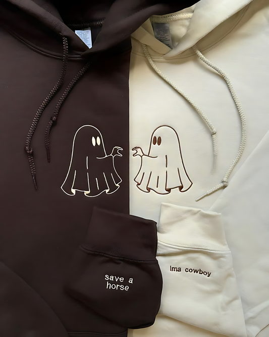 PRINTED COUPLE HOODIE