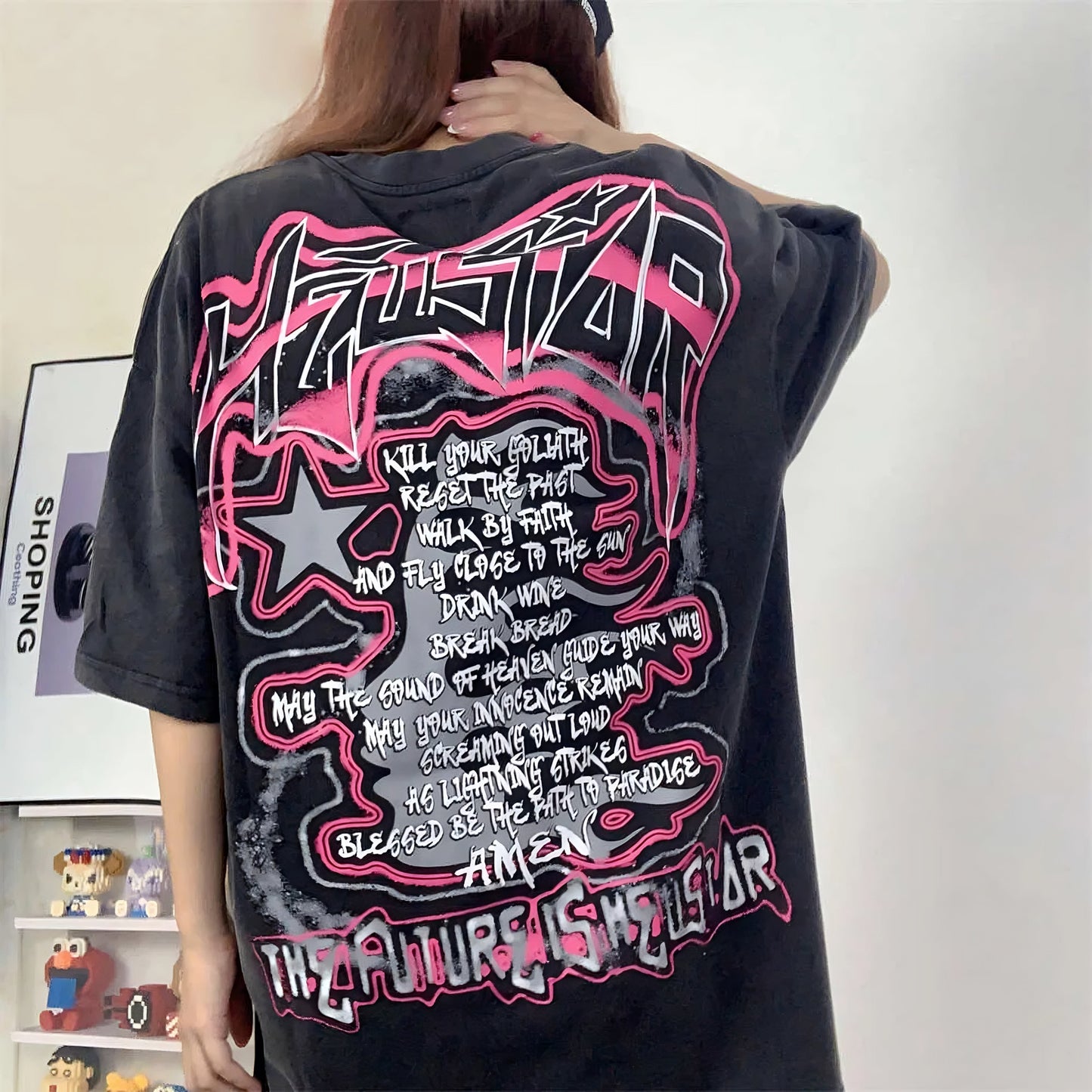 PACK OF 2 OVERSIZED TEES